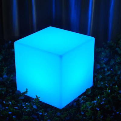 CE ROHS πιστοποιημένο εξωτερικό LED Cube Light Chair για διακόσμηση γάμου