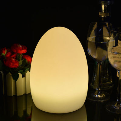 Δωμάτιο LED αυγό επιτραπέζια λάμπα USB επαναφορτιζόμενο με μπαταρία λιθίου