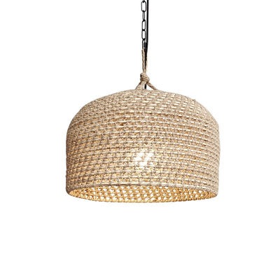 3500K Creative Rattan Pendant Light Switch Control για το σαλόνι