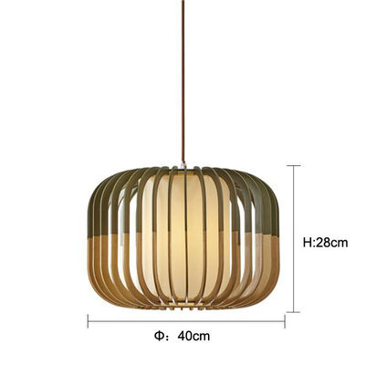 Nodic Rattan Pendant Light Chandelier Διακόπτης Ελέγχου για την Οικιακή Διακόσμηση