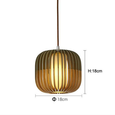 Nodic Rattan Pendant Light Chandelier Διακόπτης Ελέγχου για την Οικιακή Διακόσμηση