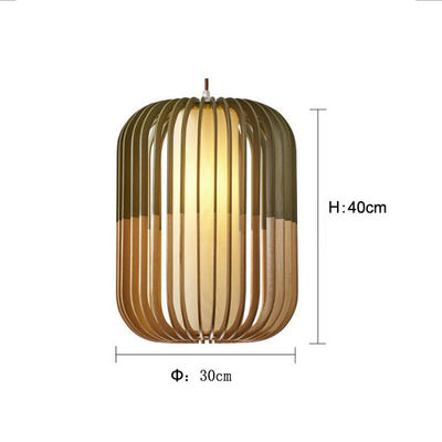 Nodic Rattan Pendant Light Chandelier Διακόπτης Ελέγχου για την Οικιακή Διακόσμηση