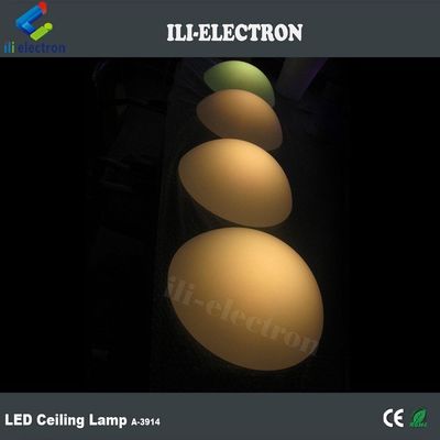 PE πλαστικό LED ημισφαίριο φως επαναφορτιζόμενο για χριστουγεννιάτικη διακόσμηση