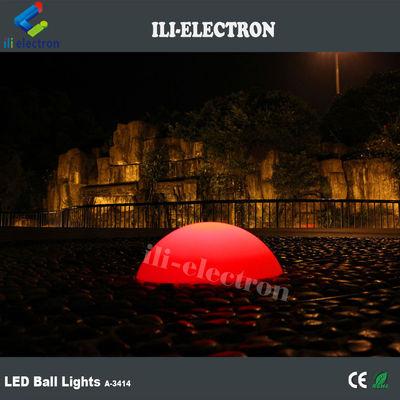 Επαναφορτώσιμο πλαστικό φως σφαίρας με LED