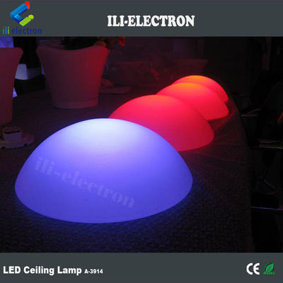 Επαναφορτώσιμο πλαστικό φως σφαίρας με LED