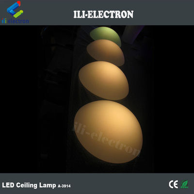 Επαναφορτώσιμο πλαστικό φως σφαίρας με LED