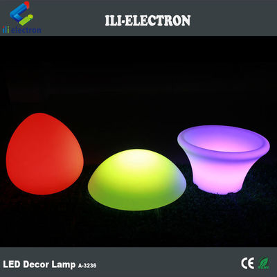 Φώτα LED πλαστικού εξωτερικού σε σχήμα αυγού 4400mah με στυλ Waterdrop