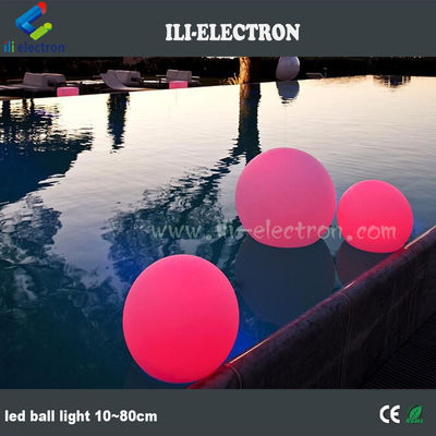 Πλωτή μπάλα LED από πλαστικό PE επαναφορτιζόμενη