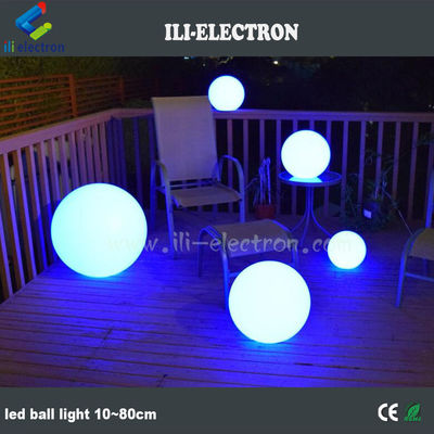 Πλωτή μπάλα LED από πλαστικό PE επαναφορτιζόμενη
