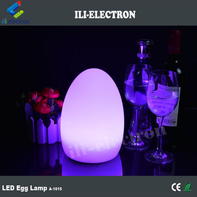 Χρωματιστή φωτισμένη πλαστική λάμπα αυγών LED