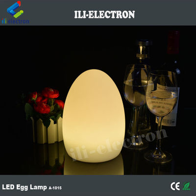 Χρωματιστή φωτισμένη πλαστική λάμπα αυγών LED