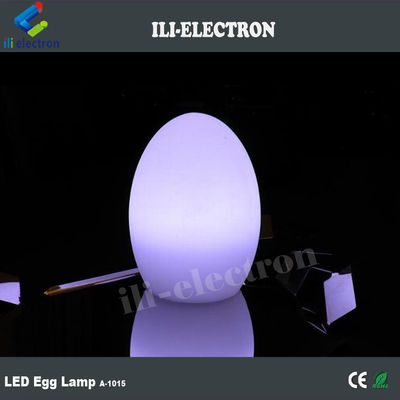 Χρωματιστή φωτισμένη πλαστική λάμπα αυγών LED