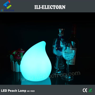 Διακόσμηση πάρτι ποικίλων χρωμάτων πλαστικών λαμπτήρων ροδάκινου