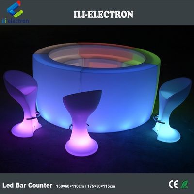 Πλαστική φωτισμένη μπάρα με LED τηλεχειριστή