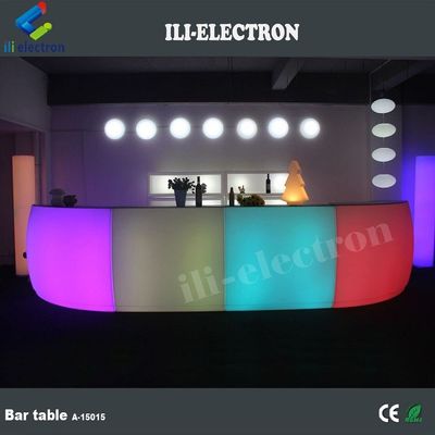 πλαστικό πολυχρωματισμένο φωτισμένο μοντέρνο σπίτι μίνι μπαρ σχεδιασμό πάγκου για πώληση