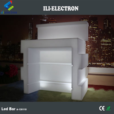 Πλαστικό LED Mobile Bar Table 16 χρώματα Αλλακτική ανθεκτικότητα στο νερό