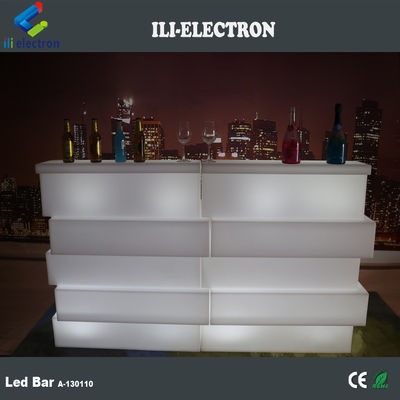 Πλαστικό LED Mobile Bar Table 16 χρώματα Αλλακτική ανθεκτικότητα στο νερό