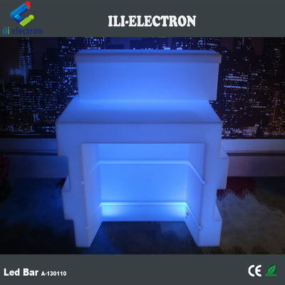 Πλαστικό LED Mobile Bar Table 16 χρώματα Αλλακτική ανθεκτικότητα στο νερό