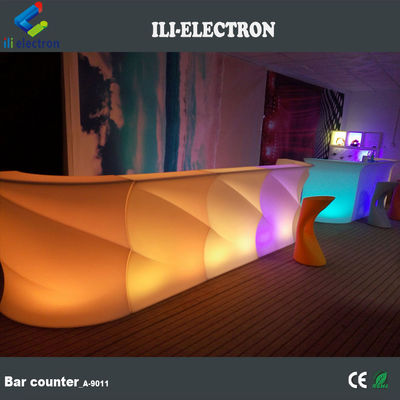 χονδρικό κλαμπ/δισκοτέχνη σύγχρονη LED γωνιακό πάγκο μπαρ