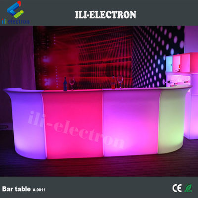 Σύγχρονο LED Bar Counter φωτισμένο Led πλαστικό σαλόνι / εστιατόριο