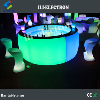 Προσαρμοσμένο LED Round Bar Counter φωτισμένο IP65 ανθεκτικό στο νερό