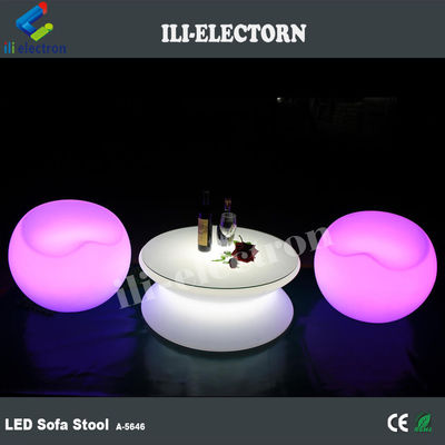Μπαρ κήπου πλαστικό LED Light Up έπιπλα τραπέζι σκαμνί αδιάβροχο
