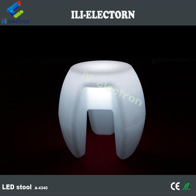 Πολυχρωματικά έπιπλα με λάμψη LED, μπαρ, φωτισμένο σκαμνί επαναφορτιζόμενο