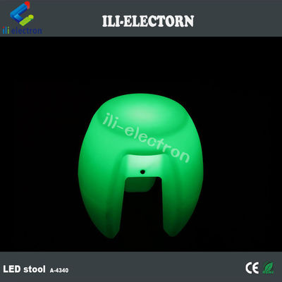 Πολυχρωματικά έπιπλα με λάμψη LED, μπαρ, φωτισμένο σκαμνί επαναφορτιζόμενο