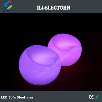 Νέο σχεδιασμό ποικίλο χρώμα RGB αδιάβροχο LED λαμπερή καρέκλα μήλου