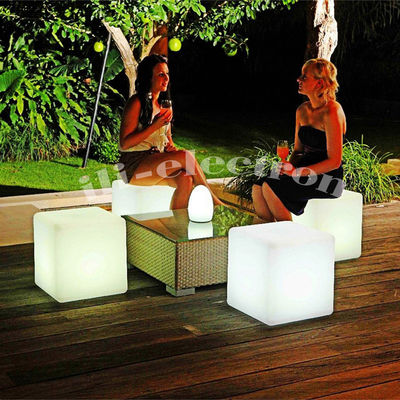 Φωτιστική Led Cube Chair LED ενοικίαση επίπλων για πάρτι
