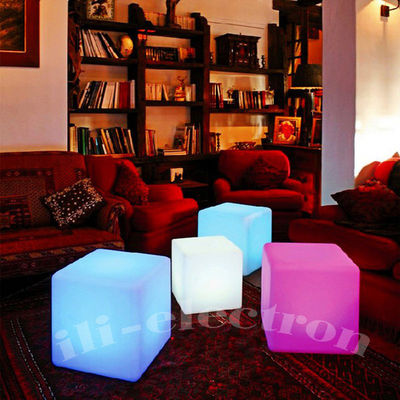 Φωτιστική Led Cube Chair LED ενοικίαση επίπλων για πάρτι