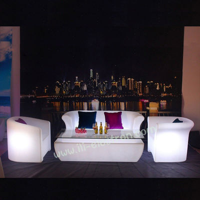 Αναφορτιζόμενο φωτισμό LED έπιπλα Sofa Chair Για KTV Nightclub Bar