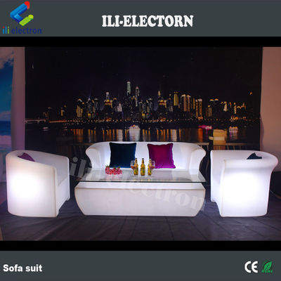 Αναφορτιζόμενο φωτισμό LED έπιπλα Sofa Chair Για KTV Nightclub Bar