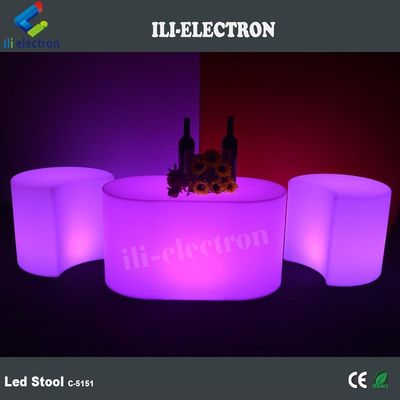 Εμπορικά έπιπλα με λάμψη LED