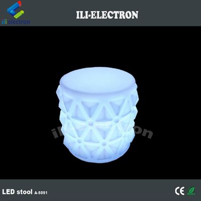 Αστεία πλαστική έπιπλα με λάμψη LED, LED φωτεινές καρέκλες για νηπιαγωγείο