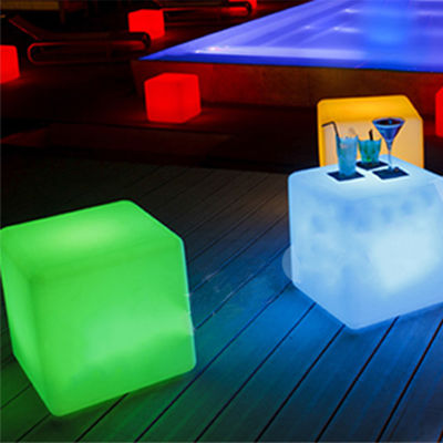 PE πλαστικό φωτισμό 3D LED κύβος