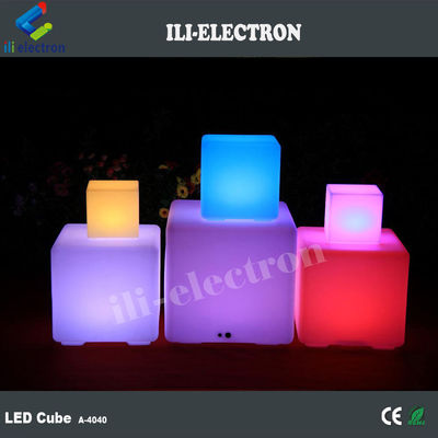 PE πλαστικό φωτισμό 3D LED κύβος
