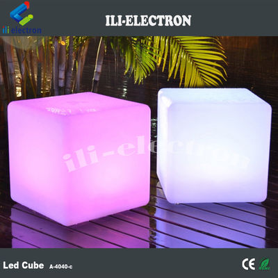 PE πλαστικό φωτισμό 3D LED κύβος