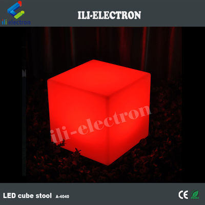 PE πλαστικό φωτισμό 3D LED κύβος