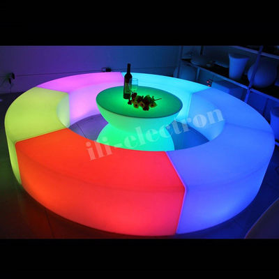 φθηνά πλαστικά έπιπλα με LED / πλαστικά έπιπλα με LED φως / καρέκλες μπαρ με LED