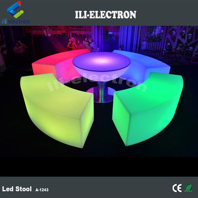 φθηνά πλαστικά έπιπλα με LED / πλαστικά έπιπλα με LED φως / καρέκλες μπαρ με LED