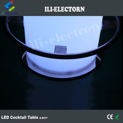 πλαστικό φωτισμένο LED Ice Bucket Table w/Glass για νυχτερινό κλαμπ