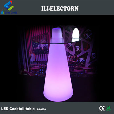 Υψηλό RGB φωτισμό μπαρ έπιπλα LED τραπέζι κοκτέιλ