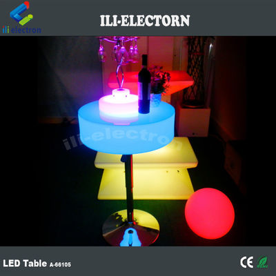 Επικεφαλής μπαρ έπιπλα Led Cocktail Table ορθογώνιο Αδιάβροχο