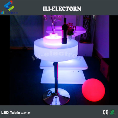 Επικεφαλής μπαρ έπιπλα Led Cocktail Table ορθογώνιο Αδιάβροχο