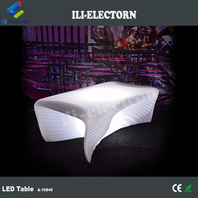 Φωτισμένα μοντέρνα έπιπλα με λάμψη LED, διαδραστικό τραπέζι διαμονής LED