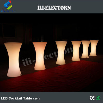 IP 65 PE πλαστικό κήπο RGB led φωτισμένο τραπέζι cocktail για πάρτι και εκδήλωση
