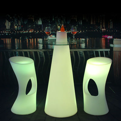 Πλαστικό που αλλάζει χρώμα Σπονδυλικό φωτιστικό τραπέζι