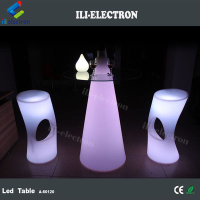 Πλαστικό που αλλάζει χρώμα Σπονδυλικό φωτιστικό τραπέζι