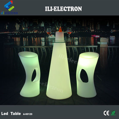 Πλαστικό που αλλάζει χρώμα Σπονδυλικό φωτιστικό τραπέζι